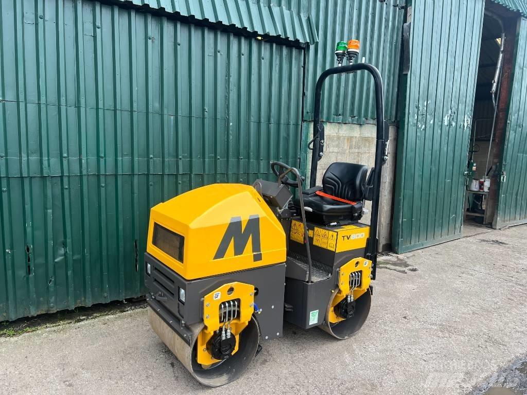 Mecalac tv800 Twin drum rollers
