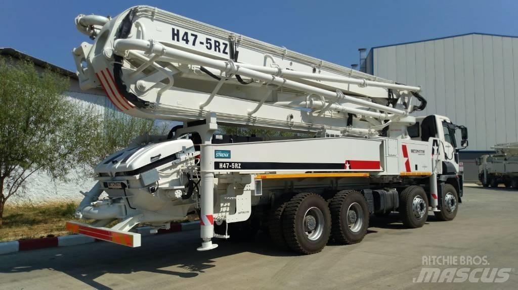 Betonstar 47M-5RZ Concrete pump trucks