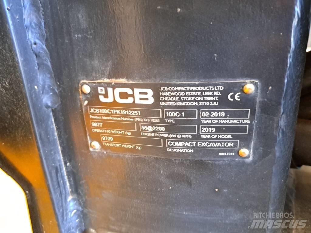JCB 100 C-1 Midi excavators  7t - 12t