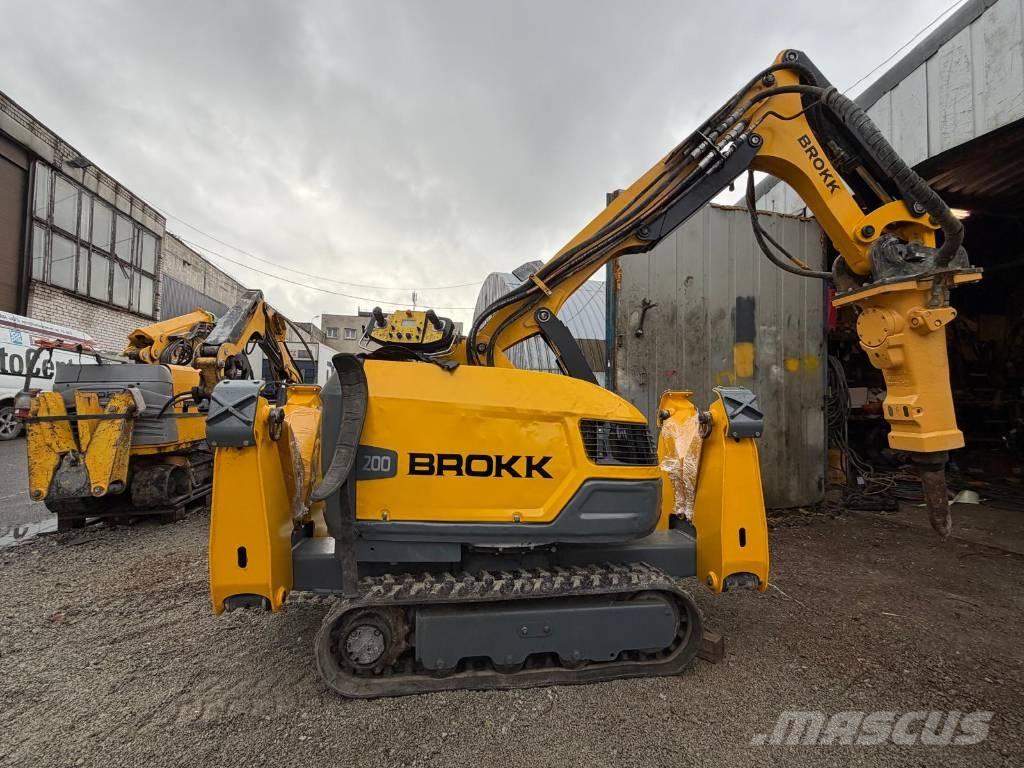 Brokk 200 Demolition excavators