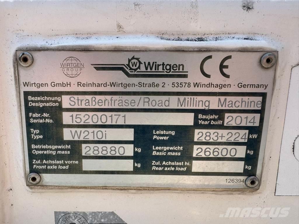 Wirtgen W210i Asphalt cold milling machines