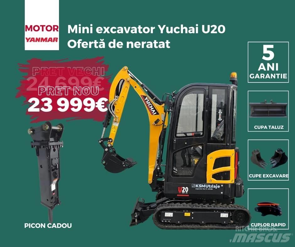 Yuchai U20 Mini excavators < 7t (Mini diggers)