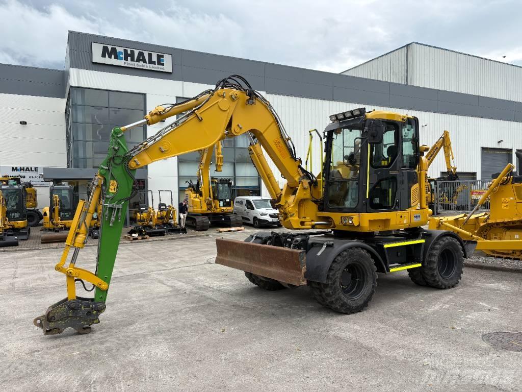 Komatsu PW118-11 Wheeled excavators