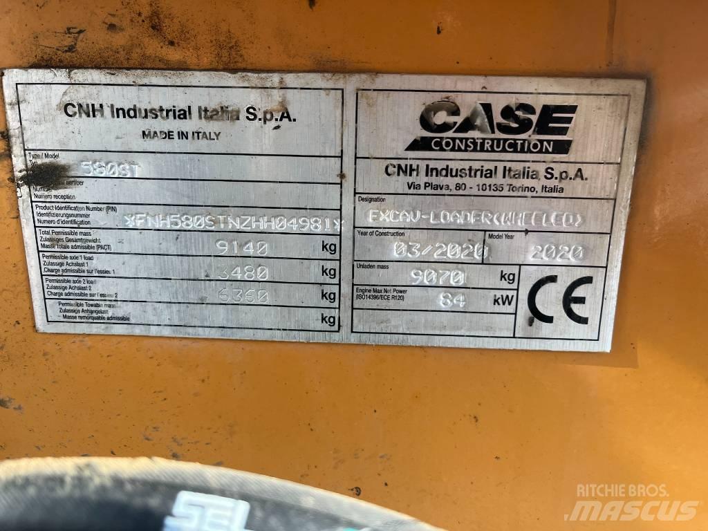 CASE 580 ST Backhoe loaders