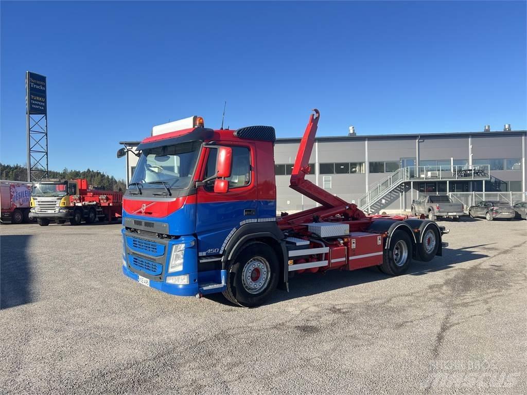 Volvo FM450 6X2 Hook lift trucks
