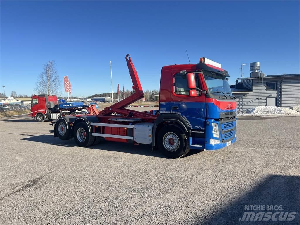 Volvo FM450 6X2 Hook lift trucks