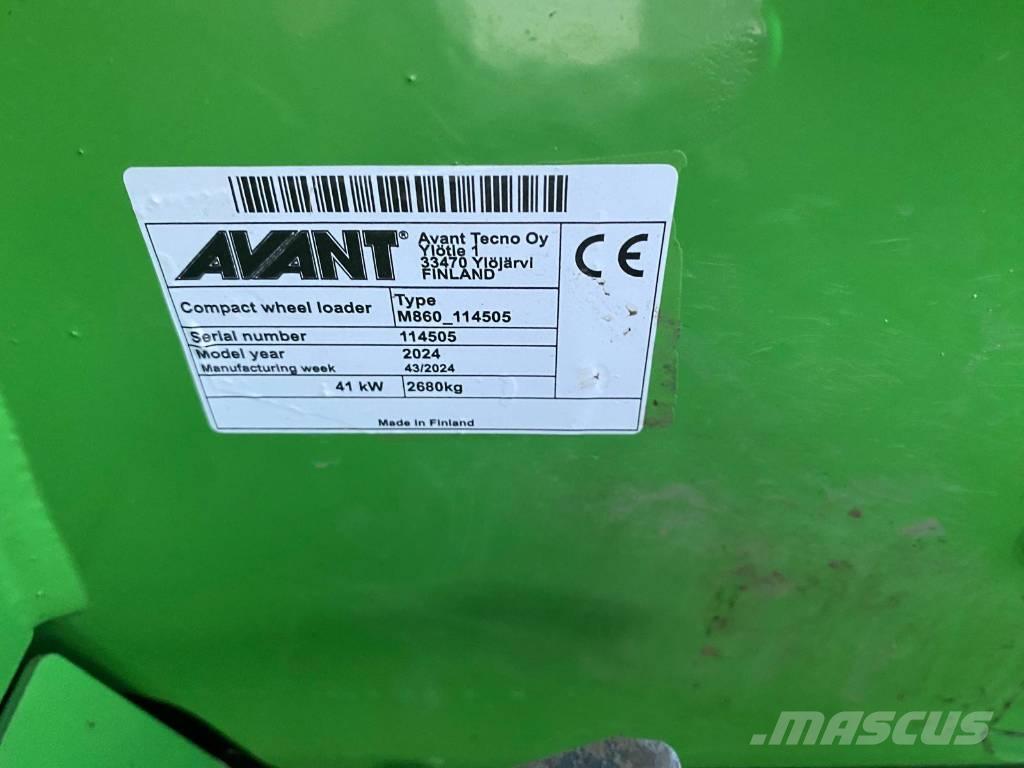 Avant 860 i Wheel loaders