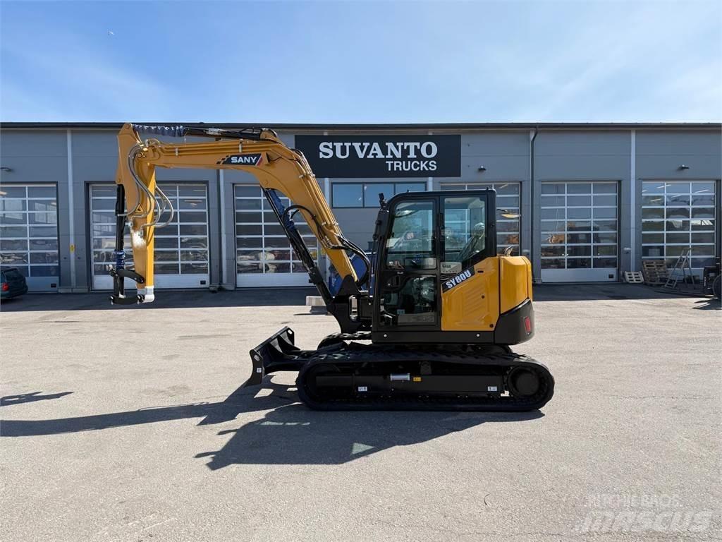 Sany SY80U Midi excavators  7t - 12t