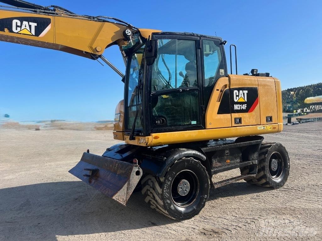 CAT M314F Wheeled excavators