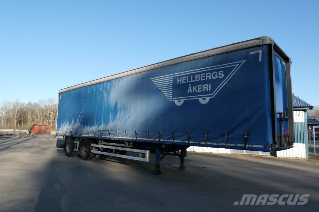 Montracon C2a Curtainsider semi-trailers