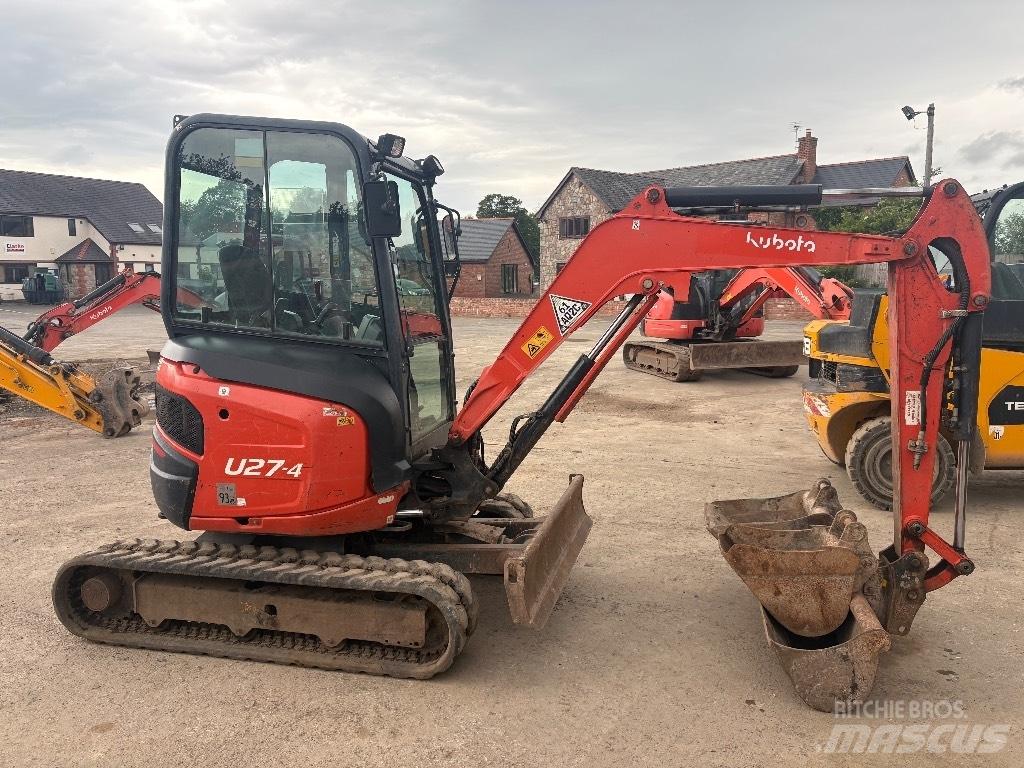 Kubota U 27-4 Mini excavators < 7t (Mini diggers)