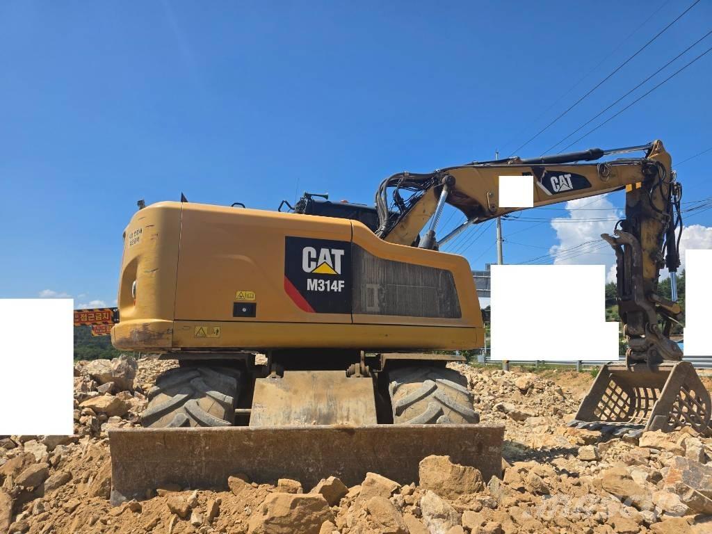 CAT 314F Wheeled excavators
