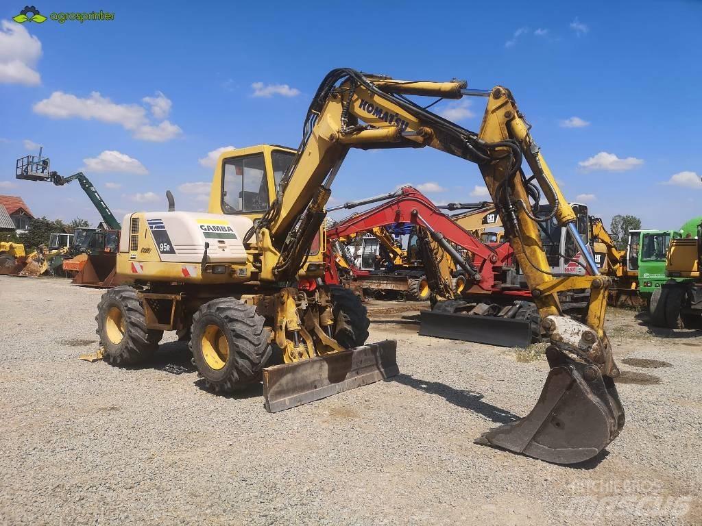 Komatsu PW 95 Midi excavators  7t - 12t