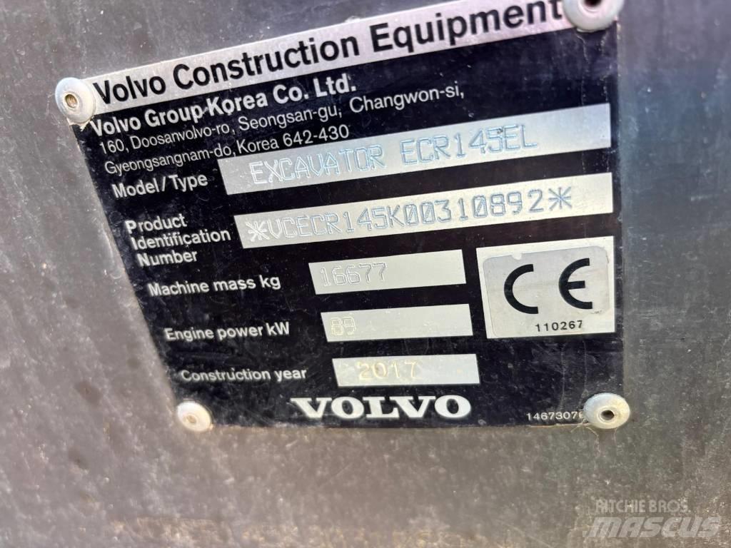 Volvo ECR145EL Crawler excavators