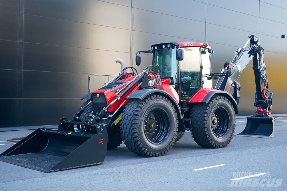 Huddig 1370 CITY Backhoe loaders