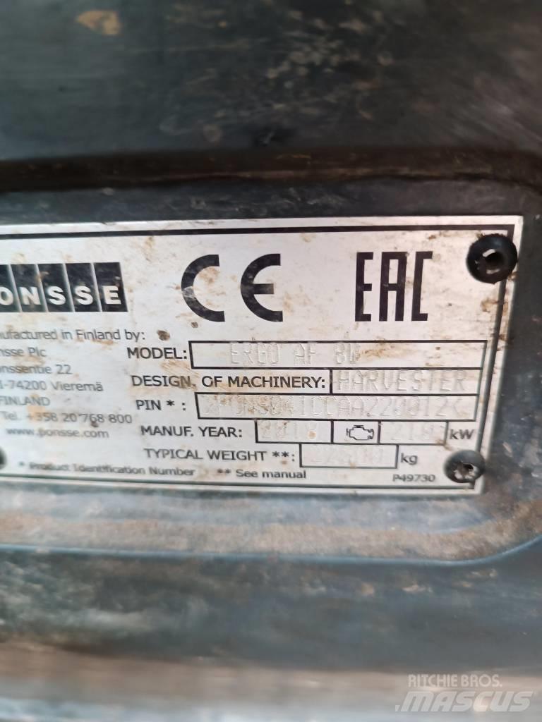 Ponsse ERGO AF Harvesters