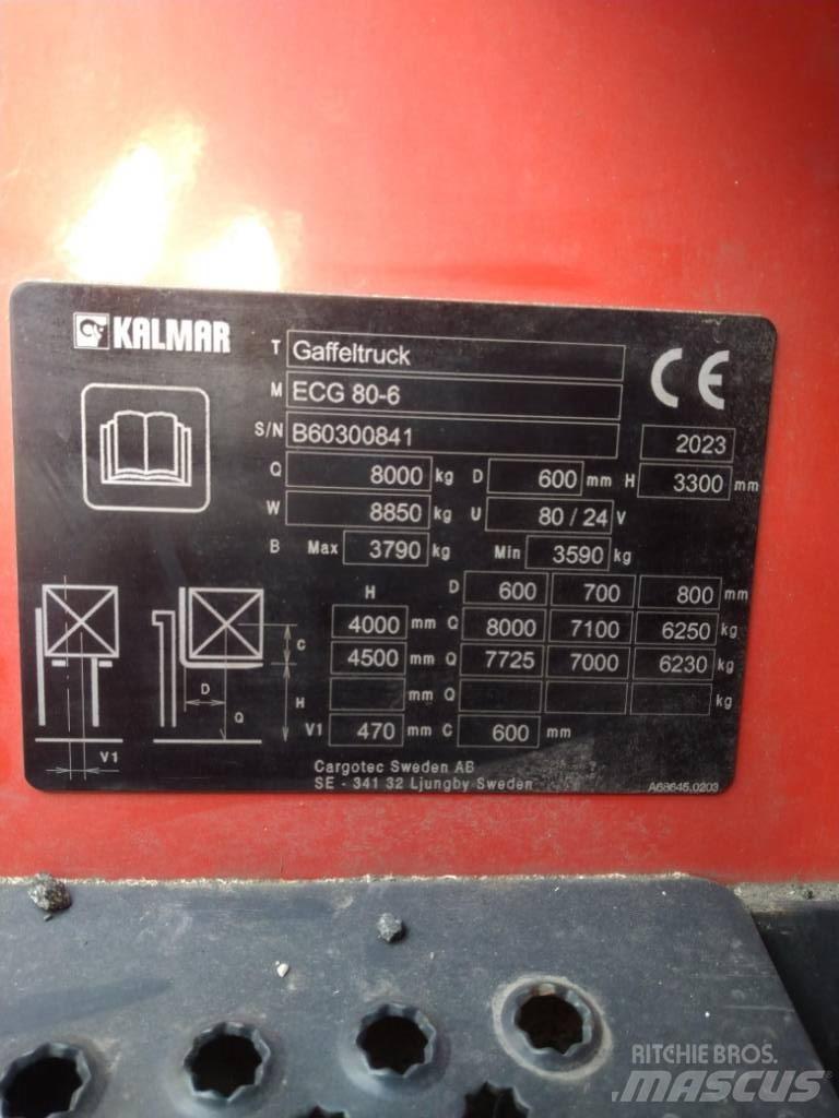 Kalmar ECG80-6 Electric forklift trucks