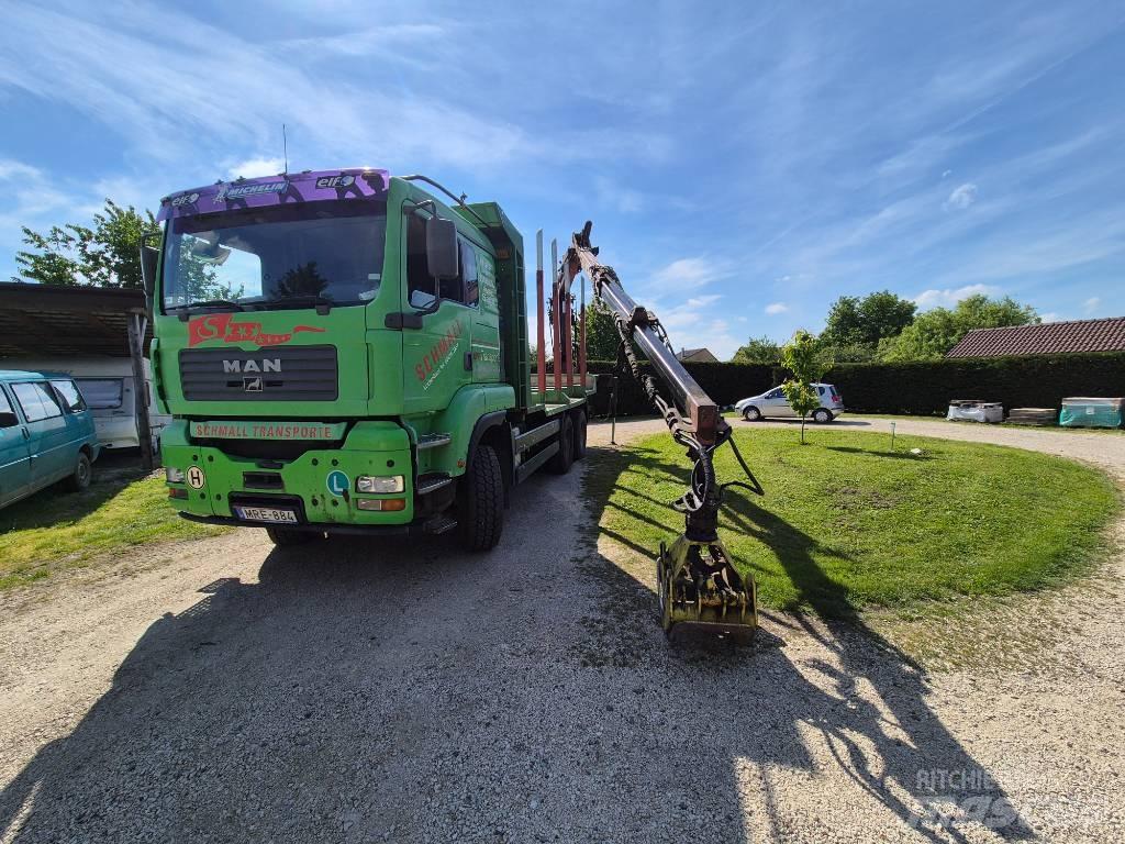 MAN 33.483 FDAC Timber trucks