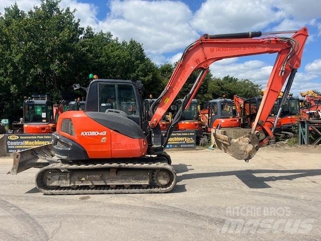 Kubota KX 080-4 Midi excavators  7t - 12t