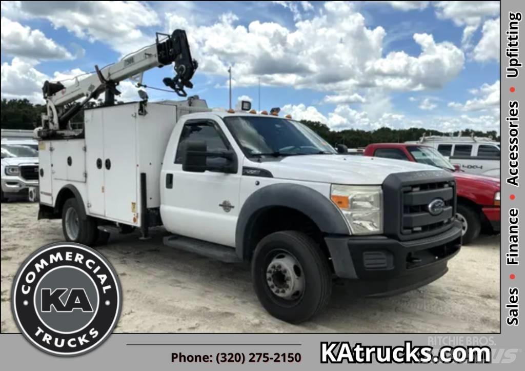 Ford F 550 XL SD Tracked cranes