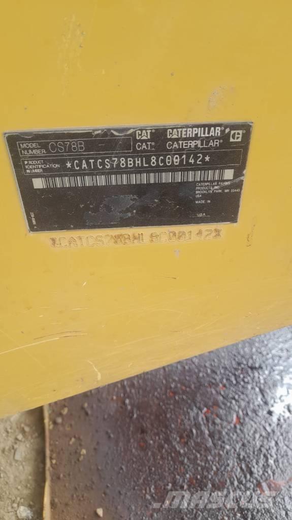 CAT CS 78 B Single drum rollers