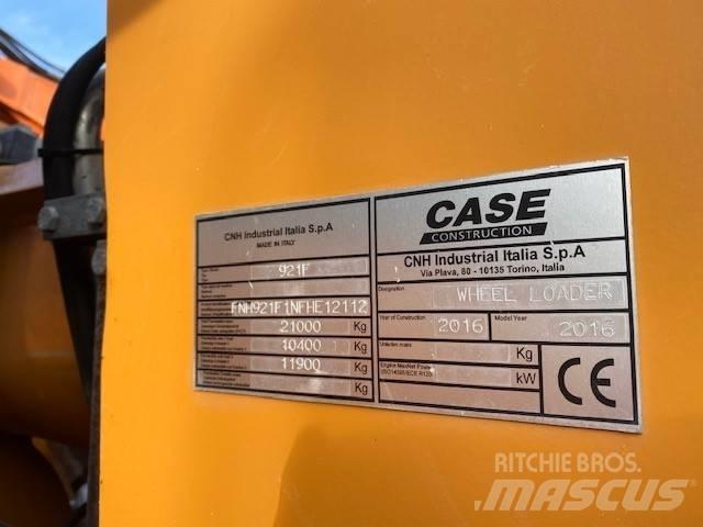 CASE 921F Wheel loaders