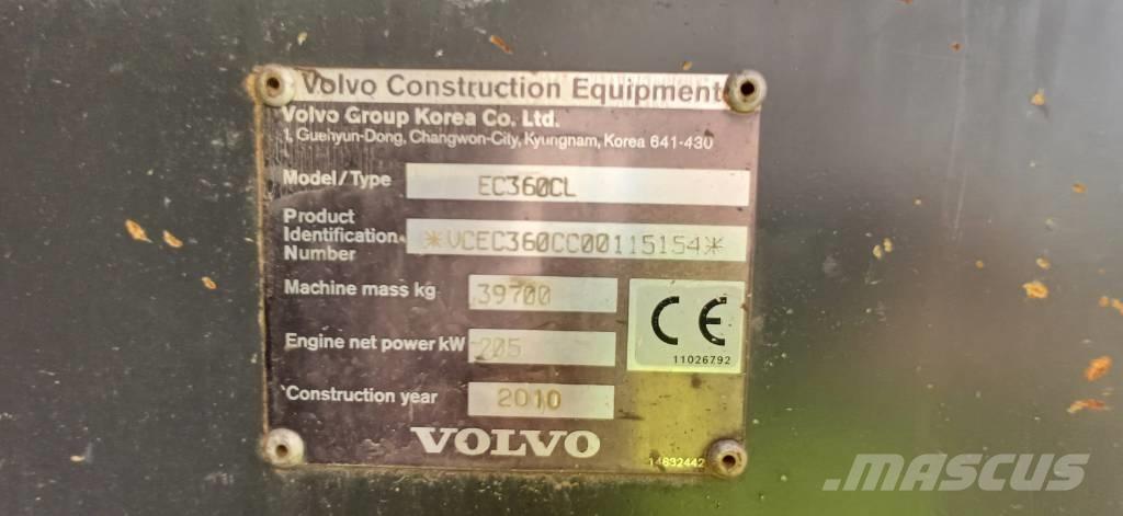 Volvo EC 360 C L Crawler excavators