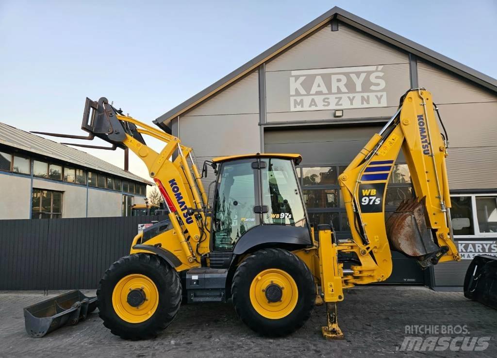 Komatsu WB 97 S-8 Backhoe loaders