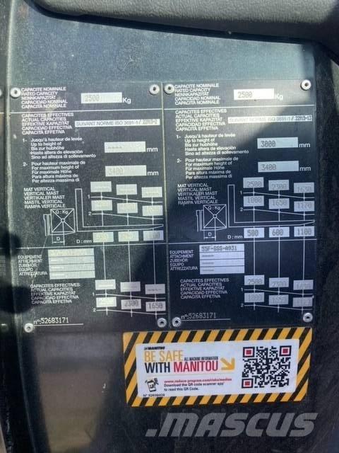 Manitou MC 25 Rough terrain trucks