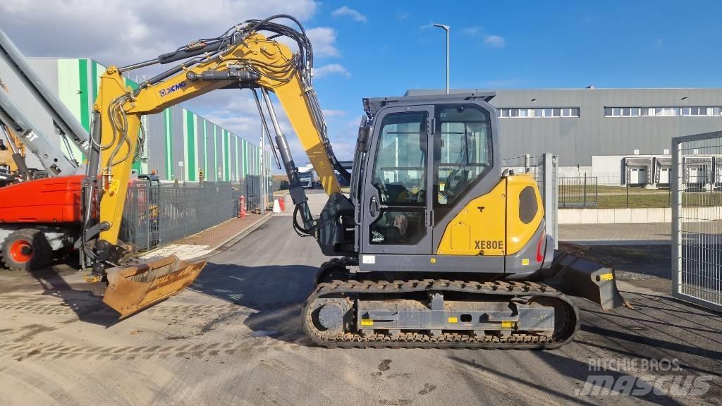 XCMG XE 80 E Midi excavators  7t - 12t