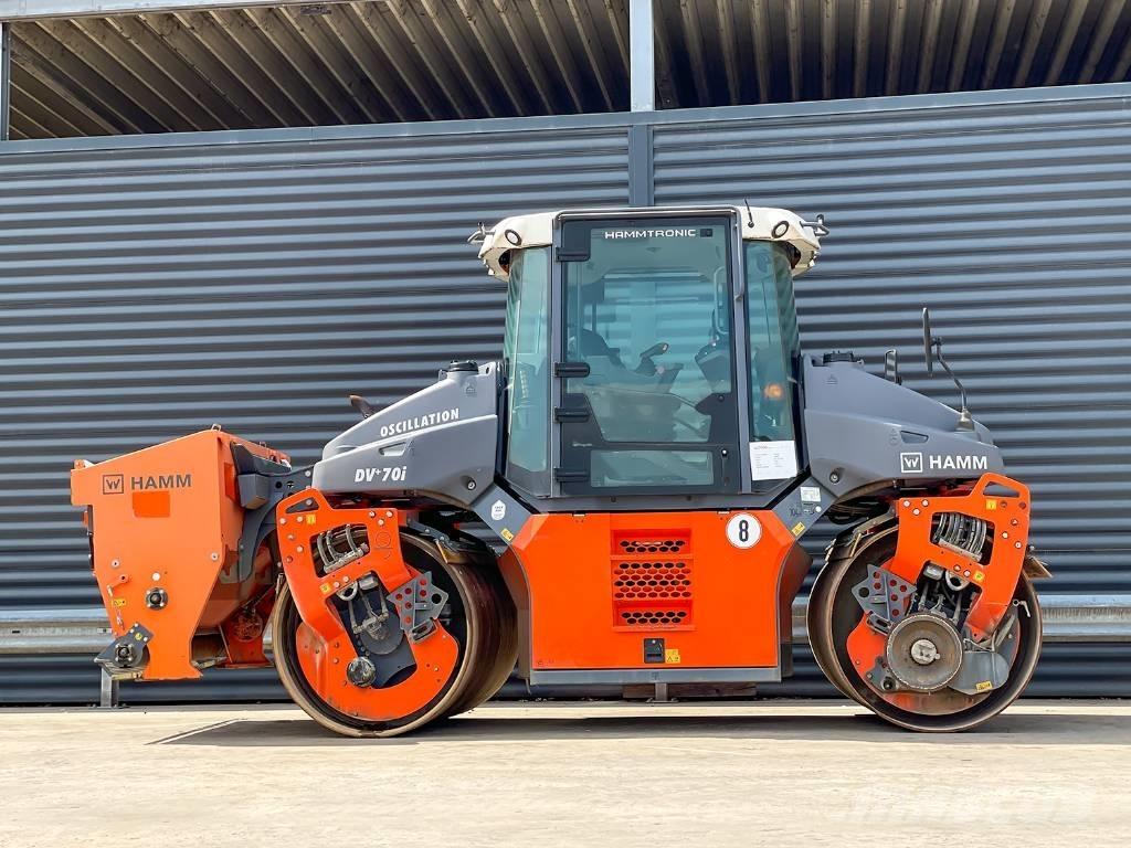 Hamm DV+ 70I VO-S Twin drum rollers