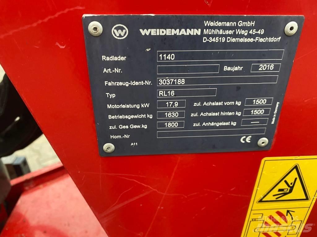 Weidemann 1140 Wheel loaders