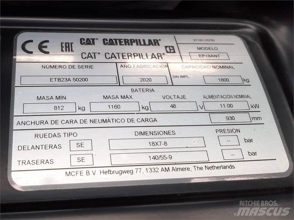 CAT EP18ANT Electric forklift trucks