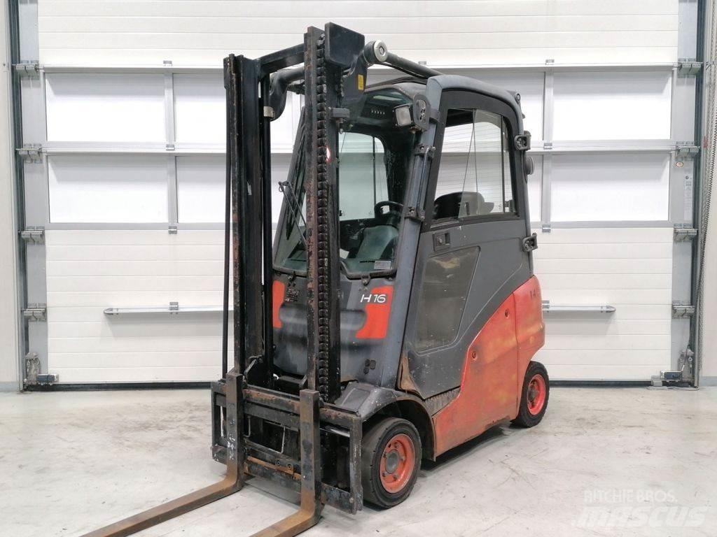 Linde H16D-01 Diesel trucks