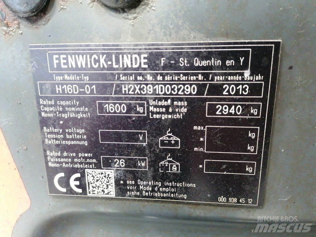 Linde H16D-01 Diesel trucks