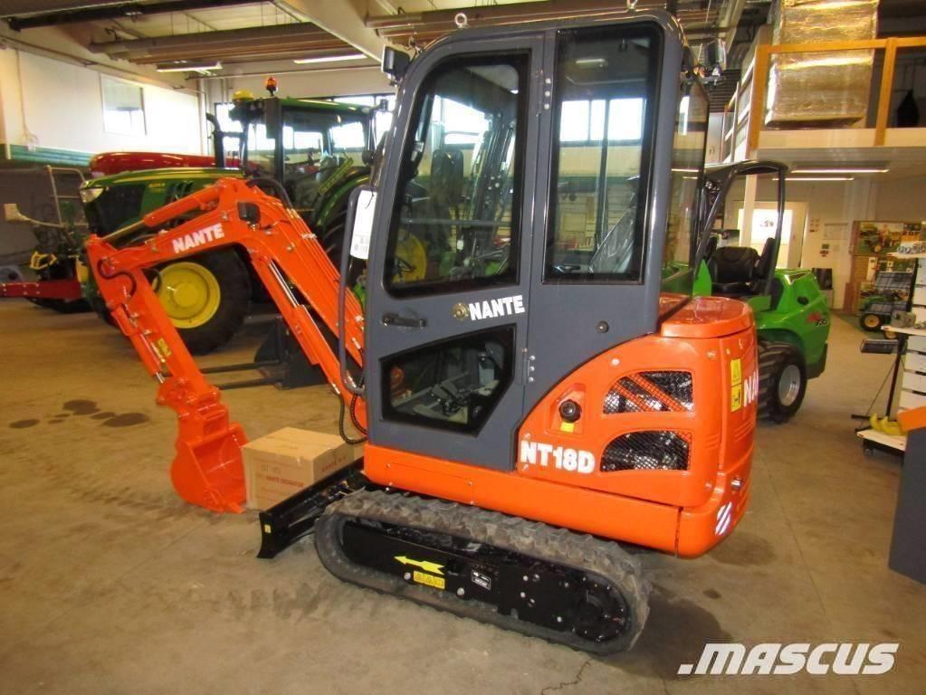 Nante NT 18 D Mini excavators < 7t (Mini diggers)