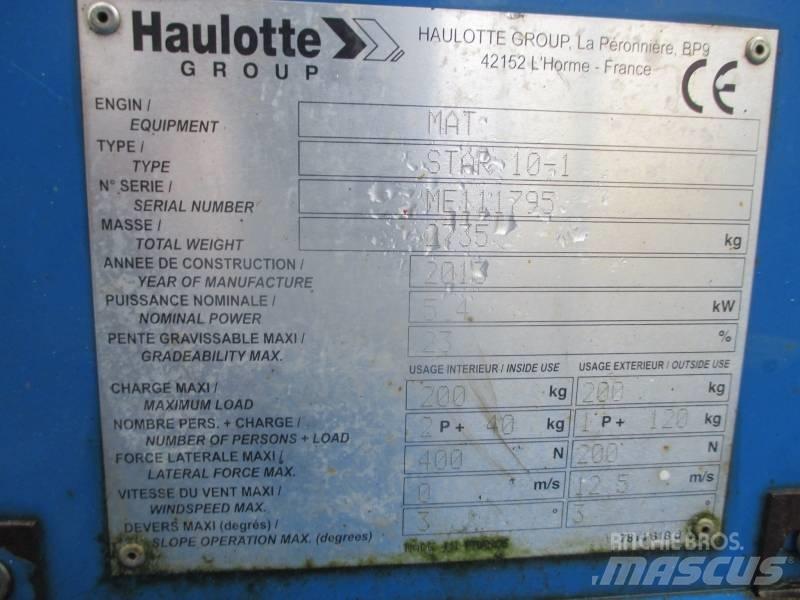 Haulotte Star 10 Vertical mast lifts