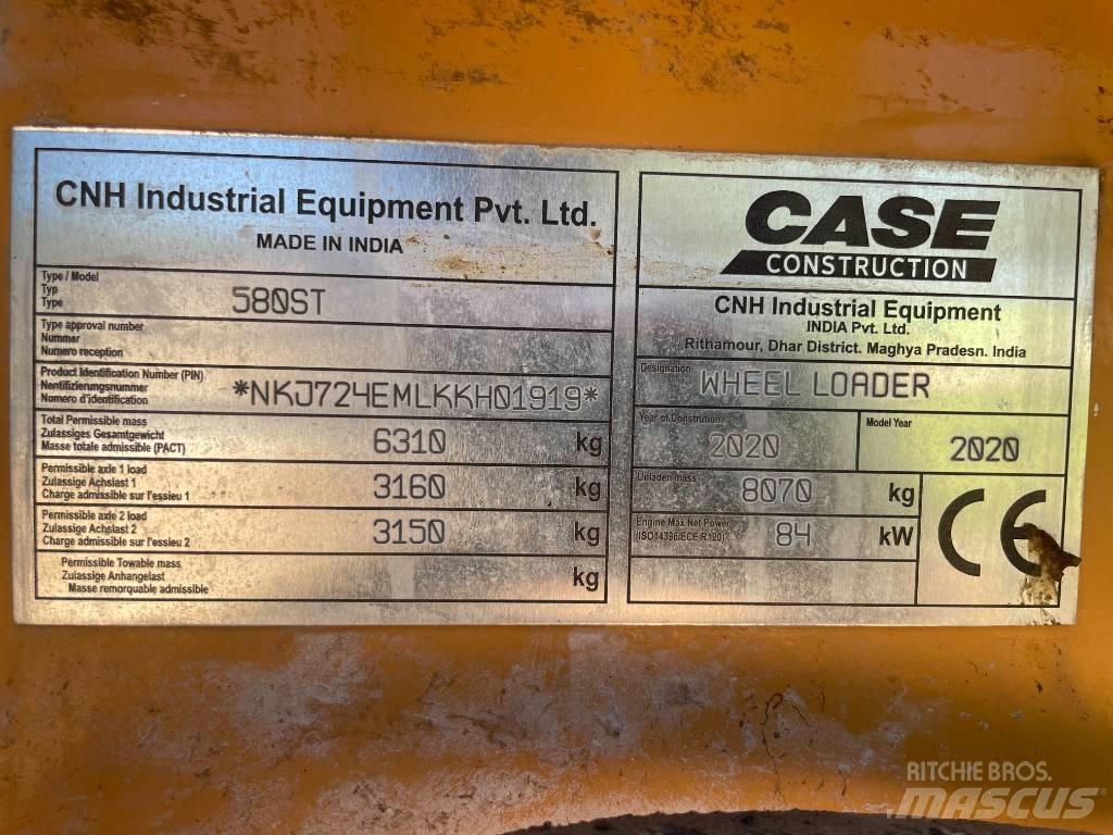 CASE 580 ST Backhoe loaders