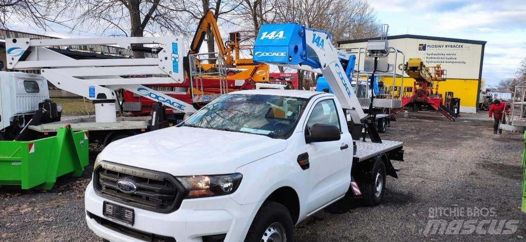 Socage 14A Truck & Van mounted aerial platforms