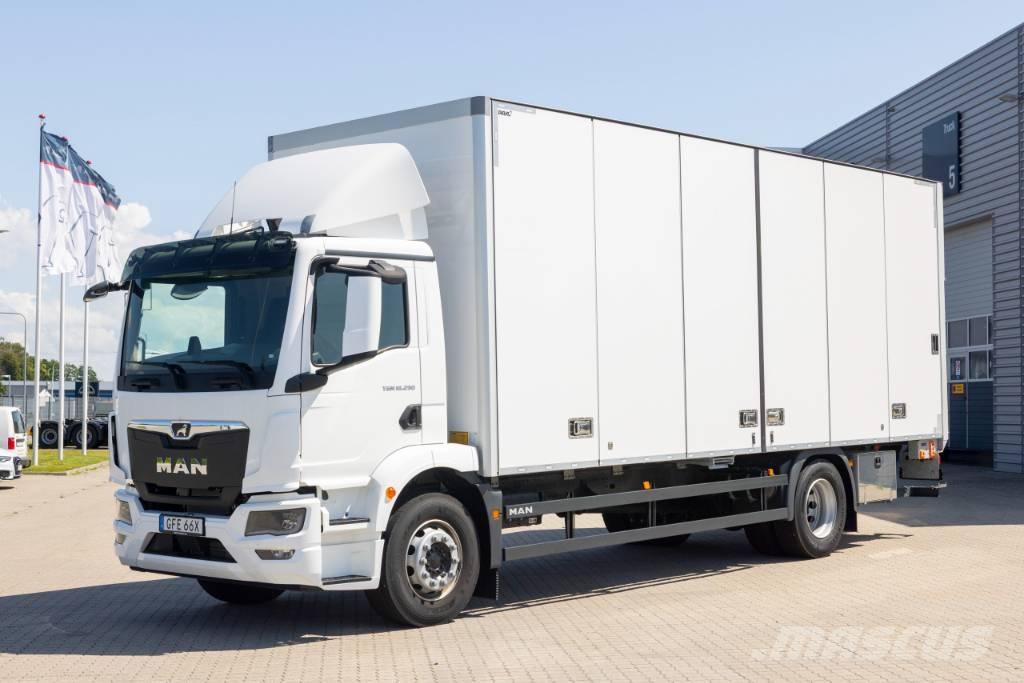 MAN TGM 18.290 4x2 Box body trucks