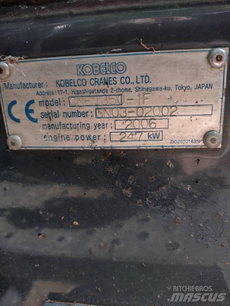 Kobelco cke1350-1F Tracked cranes
