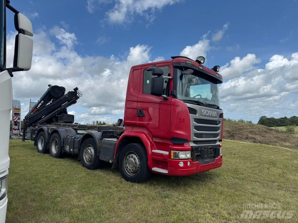 Scania R 490 Crane trucks