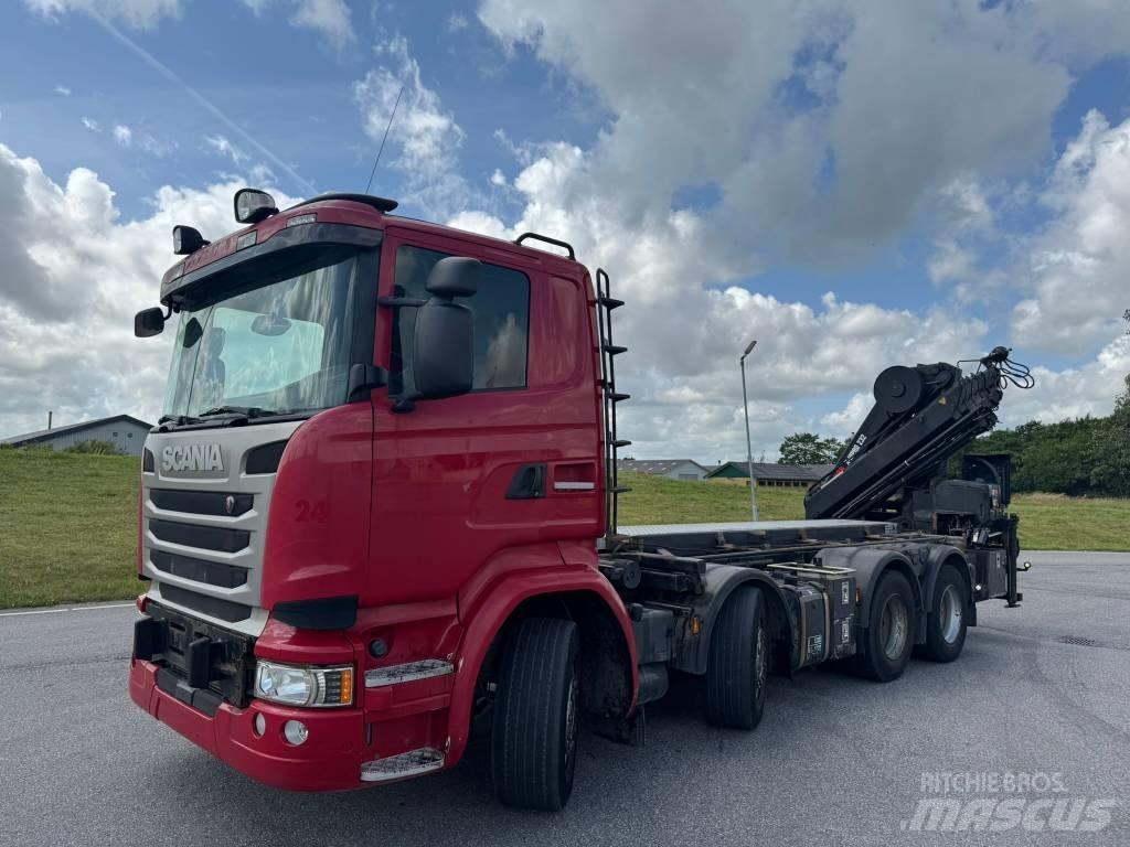 Scania R 490 Crane trucks