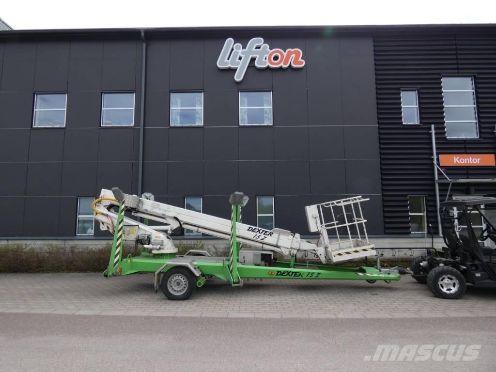 Dexter 15Z Trailer mounted aerial platforms