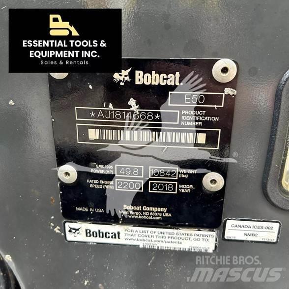 Bobcat E50 Mini excavators < 7t (Mini diggers)