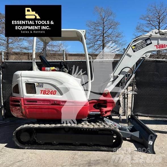 Takeuchi TB240 Mini excavators < 7t (Mini diggers)