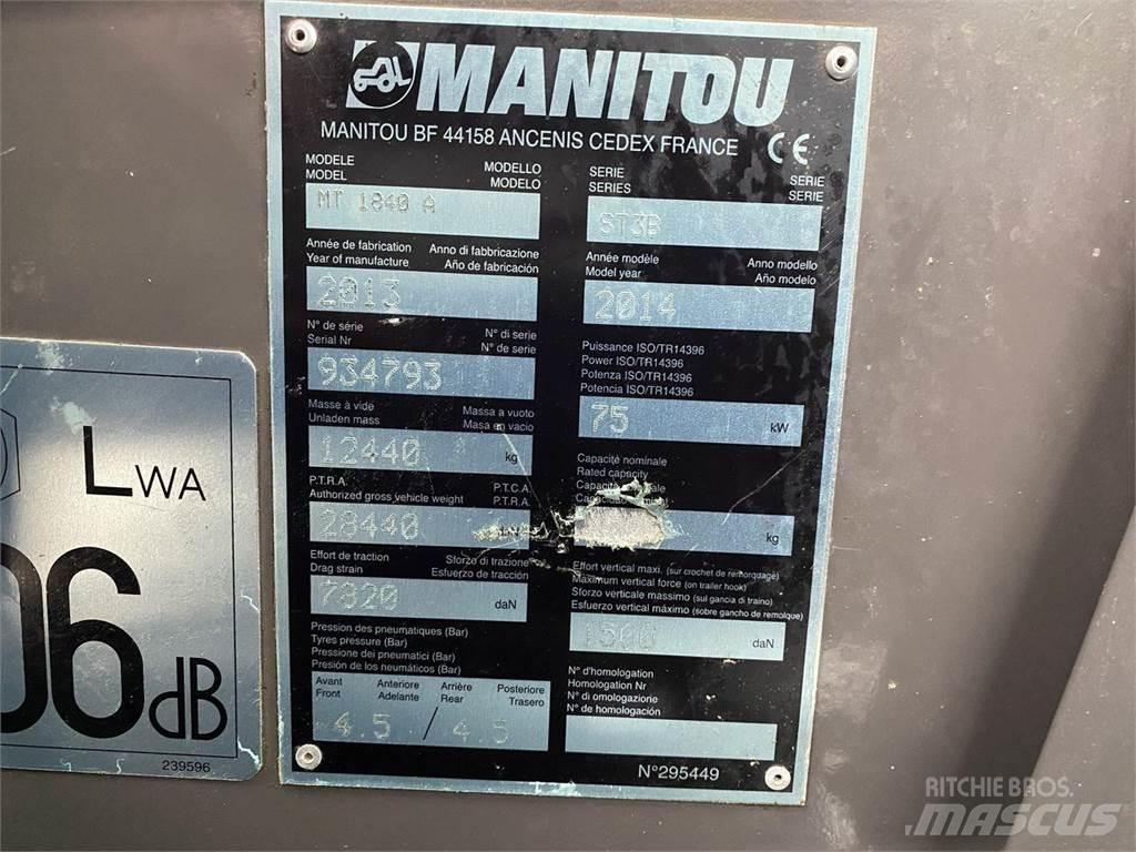 Manitou MT1840A Telescopic handlers