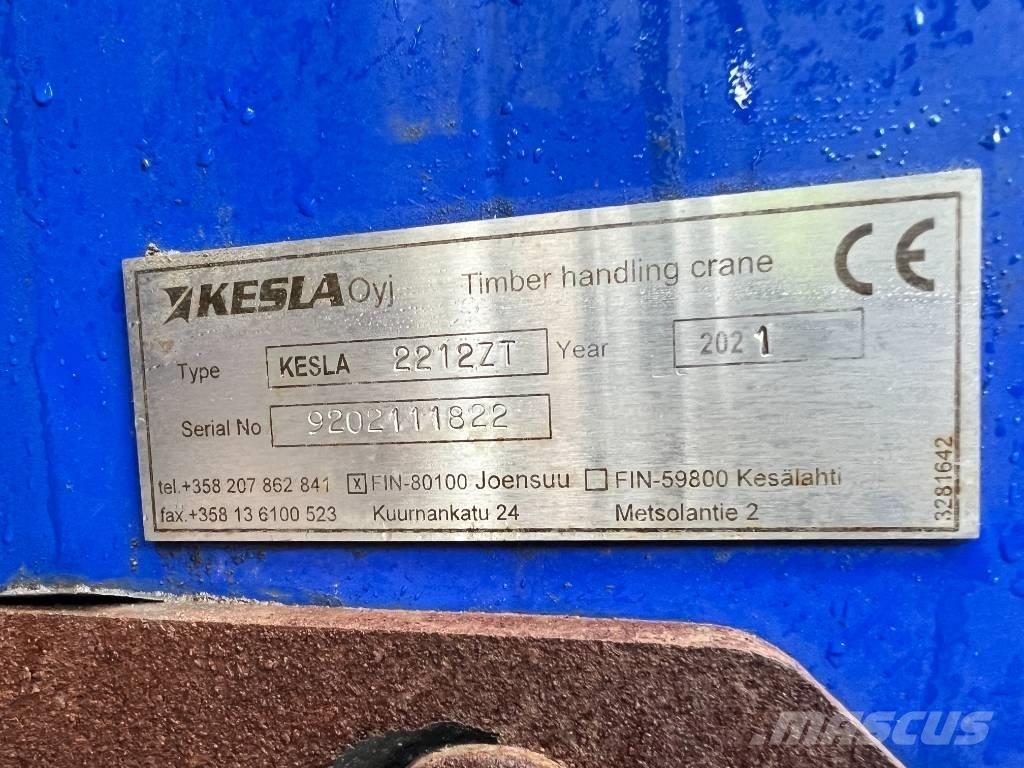 Kesla 2212 ZTF Timber cranes
