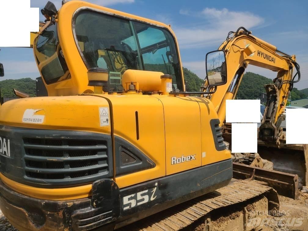 Hyundai Robex 55 Mini excavators < 7t (Mini diggers)