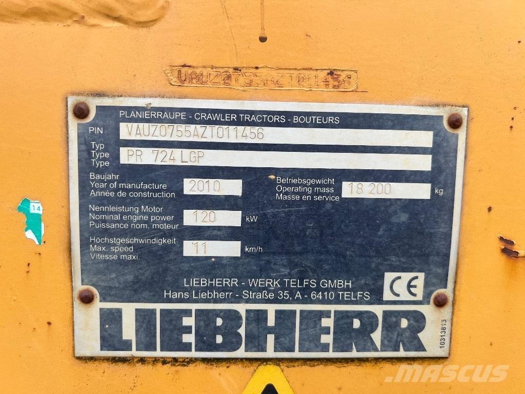 Liebherr PR 724 LGP Crawler dozers